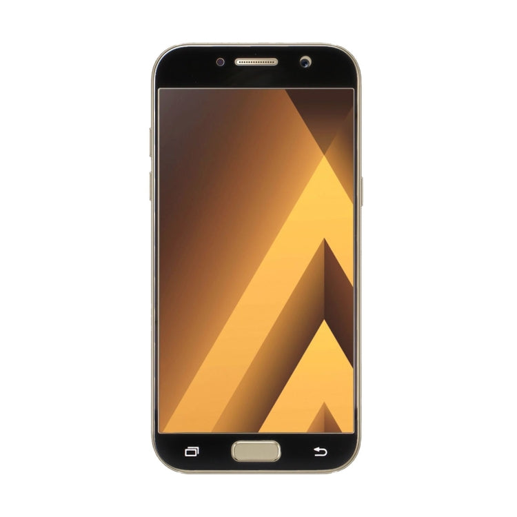 สำหรับ Galaxy A7 (2017) / A720 0.33mm 9H ความแข็งพื้นผิวผ้าไหมหน้าจอแบบเต็มหน้าจอกระจกกันรอยหน้าจอ, For Galaxy A7 (2017) 0.33mm(1 PC)