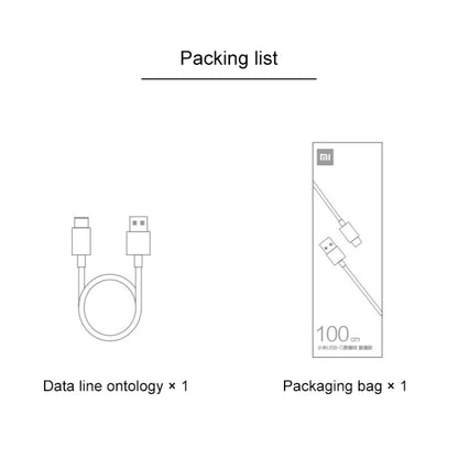 สายชาร์จ Xiaomi Youpin ZMI Type-C / USB-C ดั้งเดิม รุ่นปกติ ความยาว: 1 ม