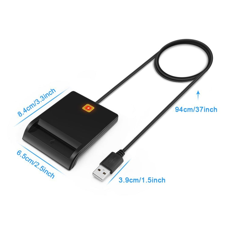 ROCKETEK SCR1 CAC ID ซิมชิปเครื่องอ่านสมาร์ทการ์ด, SCR1