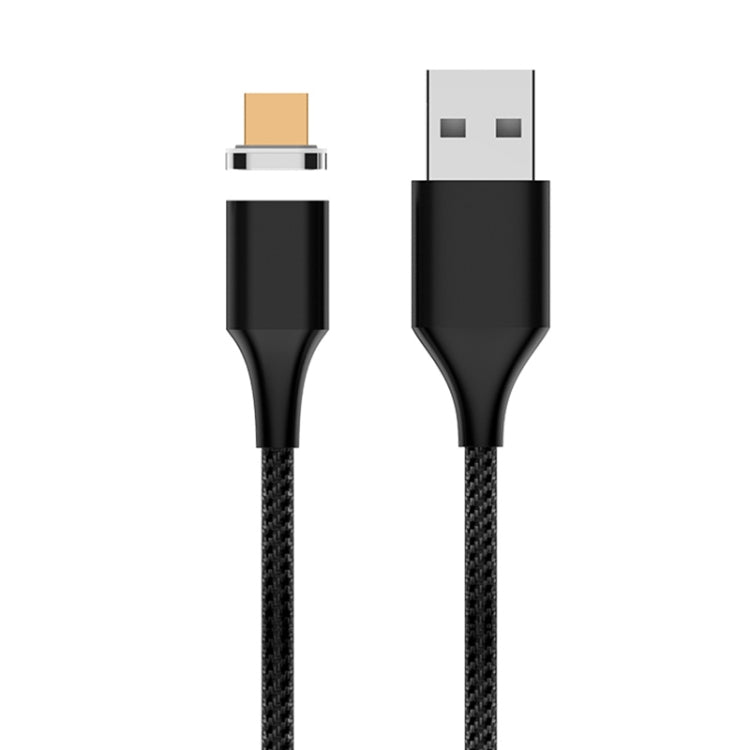 M11 5A USB เข้ากับ Micro USB สายเคเบิลข้อมูลแม่เหล็กแบบถักไนลอน ความยาวสายเคเบิล: 2 ม, Micro USB