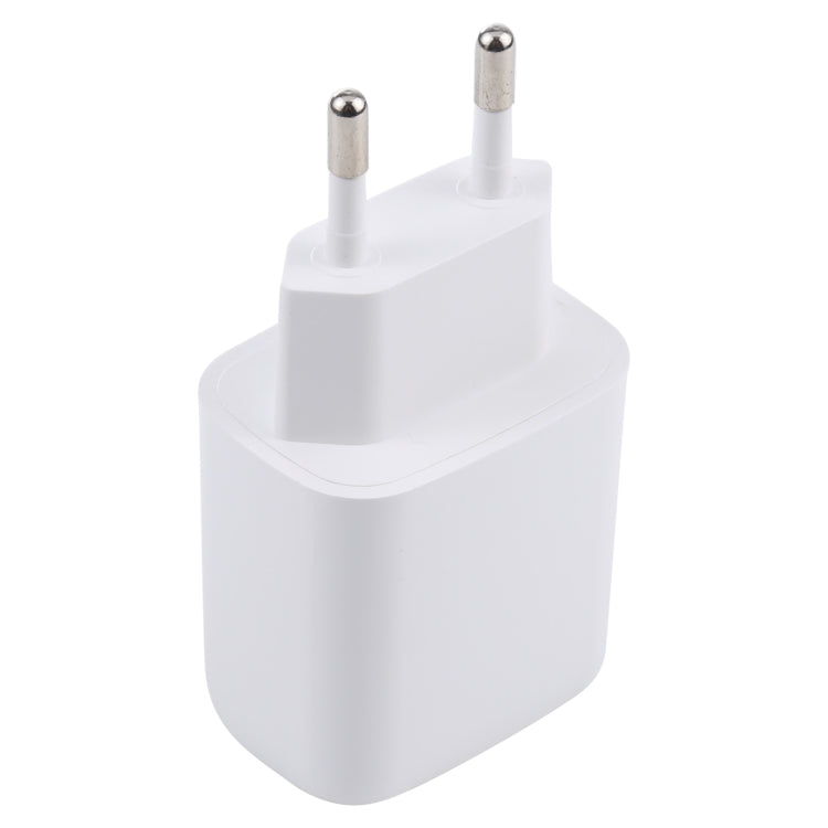 LZ-215A+C 20W QC 3.0 USB PD 3.0 USB-C / Type-C ที่ชาร์จสำหรับเดินทางชาร์จเร็ว, ปลั๊ก EU, EU Plug