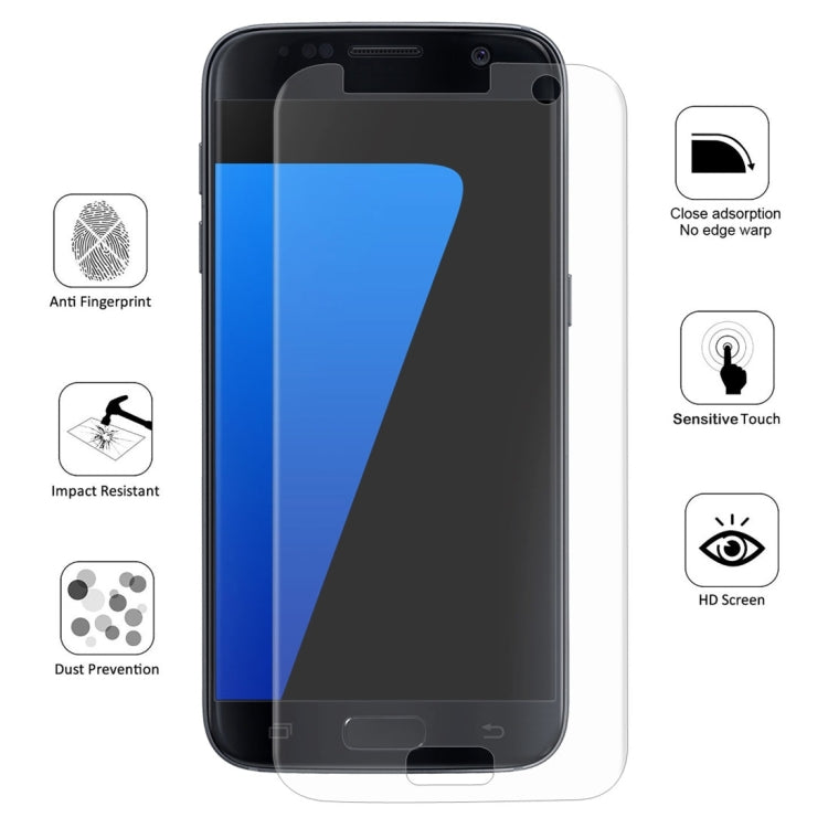 ENKAY Hat-Prince 0.1 มม. 3D แบบเต็มหน้าจอป้องกันฟิล์มไฮโดรเจลป้องกันการระเบิดสำหรับ Galaxy S7, วัสดุ TPU + TPE + PET, Galaxy S7