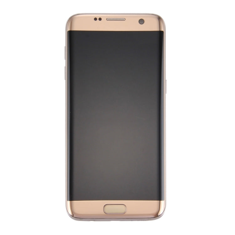สำหรับ Galaxy S7 Edge/G935A หน้าจอ LCD ต้นฉบับและ Digitizer Full Assembly พร้อมกรอบและพอร์ตชาร์จ Board และปุ่มปรับระดับเสียงและปุ่มเปิดปิด, For Samsung Galaxy S7 Edge / G935A, For Galaxy S7 Edge / G935A (Frame), For Galaxy S7 Edge /G935A