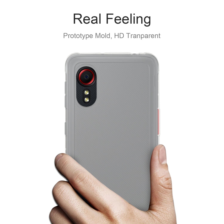 สำหรับ Samsung Galaxy Xcover 5 0.75 มม.บางเฉียบโปร่งใสเคส TPU Soft, For Samsung Galaxy Xcover 5