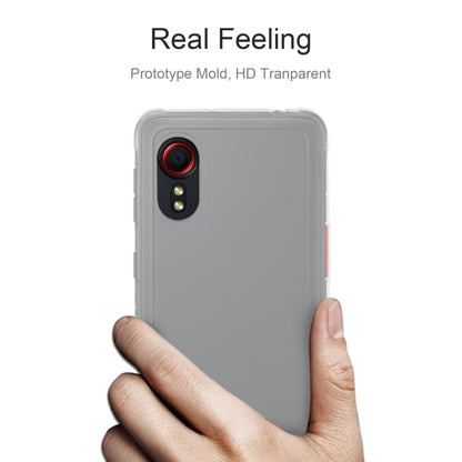 สำหรับ Samsung Galaxy Xcover 5 0.75 มม.บางเฉียบโปร่งใสเคส TPU Soft, For Samsung Galaxy Xcover 5