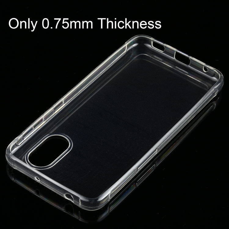 สำหรับ Samsung Galaxy Xcover 5 0.75 มม.บางเฉียบโปร่งใสเคส TPU Soft, For Samsung Galaxy Xcover 5