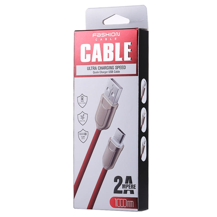 สายชาร์จด่วน Micro USB เข้ากับ USB 2.0 Data Sync ยาว 1 ม. 2A