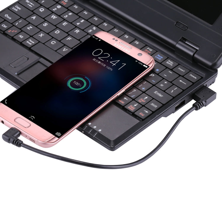 สายชาร์จข้องอ USB ถึง Micro USB ขนาด 24 ซม