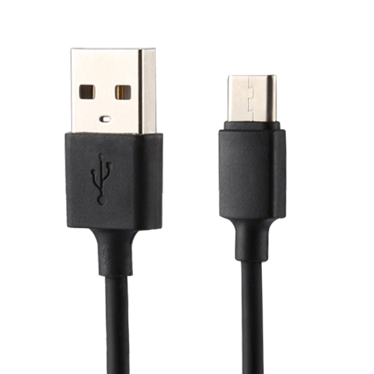 เครื่องชาร์จ USB ระบุตัวตนอัจฉริยะ 5V 2.1A พร้อมสายชาร์จ USB เป็น USB-C / Type-C ขนาด 1 ม. ปลั๊ก EU