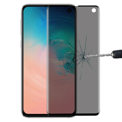 ฟิล์มกระจกนิรภัยแบบเต็มหน้าจอโค้ง 9H 3D ป้องกันแสงสะท้อนสำหรับ Galaxy S10, For Galaxy S10 (3D Curved)