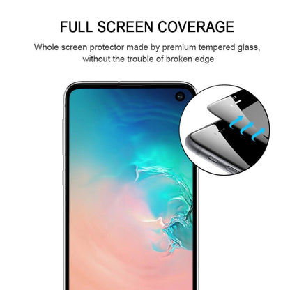 ฟิล์มกระจกนิรภัยคริสตัลหน้าจอโค้งระดับพรีเมียม 9H 2.5D สำหรับ Galaxy S10 E, For Galaxy S10 E