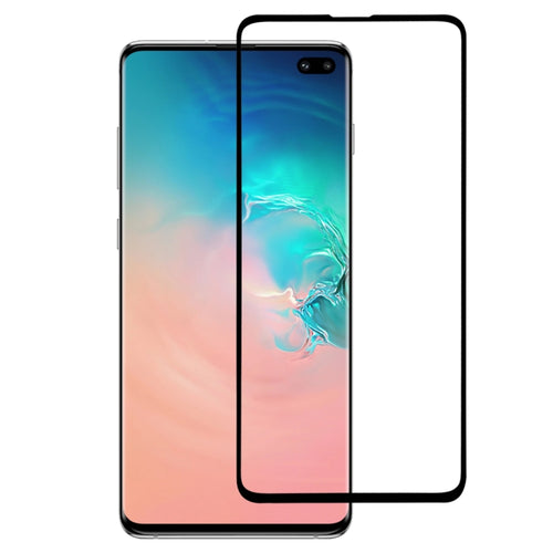 ฟิล์มกระจกนิรภัยคริสตัลหน้าจอโค้งระดับพรีเมียม 9H 2.5D สำหรับ Galaxy S10 Plus, For Galaxy S10 Plus (2.5D)