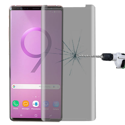 Privacy Anti-glare 0.3mm 9H 3D Curved Edge Tempered Glass Film สำหรับ Galaxy Note 9, For Galaxy Note 9