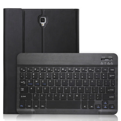 A590 บางเฉียบที่ถอดออกได้แม่เหล็กบลูทูธคีย์บอร์ดหนังกรณีแท็บเล็ตสำหรับ Galaxy Tab A 10.5 T590 / T595 พร้อมตัวยึด