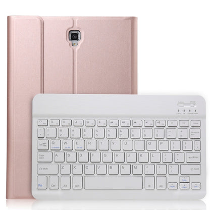 A590 บางเฉียบที่ถอดออกได้แม่เหล็กบลูทูธคีย์บอร์ดหนังกรณีแท็บเล็ตสำหรับ Galaxy Tab A 10.5 T590 / T595 พร้อมตัวยึด