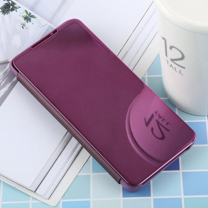 ซองหนังพลิกแนวนอน PU Electroplating Mirror สำหรับ Galaxy S10 พร้อมตัวยึด, For Galaxy S10
