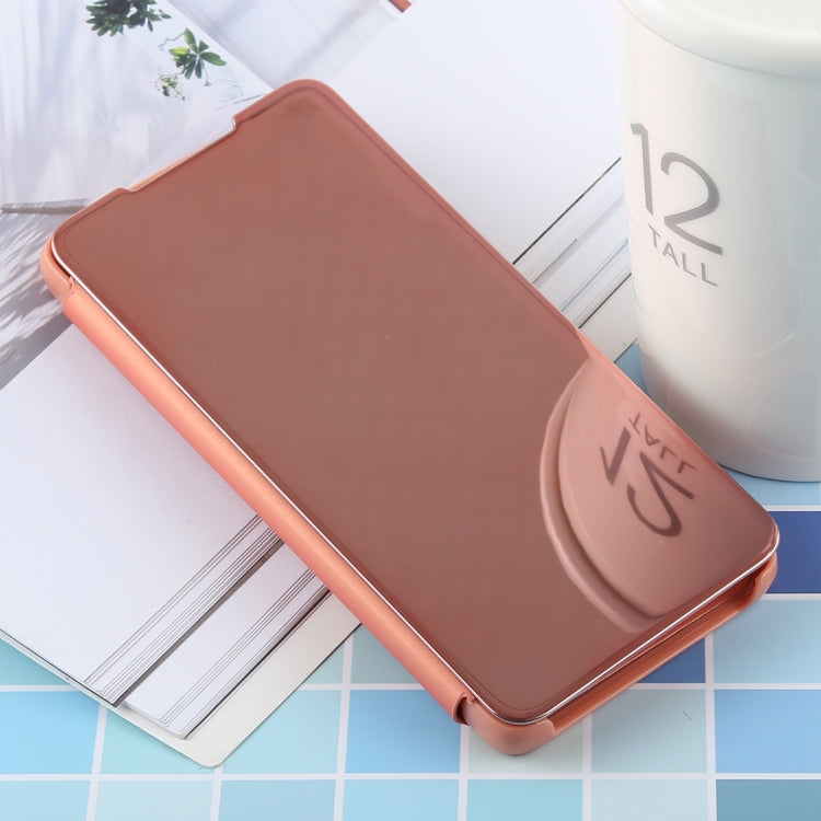 ซองหนังพลิกแนวนอน PU Electroplating Mirror สำหรับ Galaxy S10 พร้อมตัวยึด, For Galaxy S10