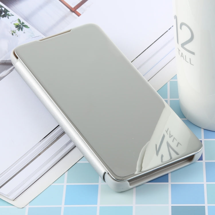 ซองหนังพลิกแนวนอน PU Electroplating Mirror สำหรับ Galaxy S10 พร้อมตัวยึด, For Galaxy S10