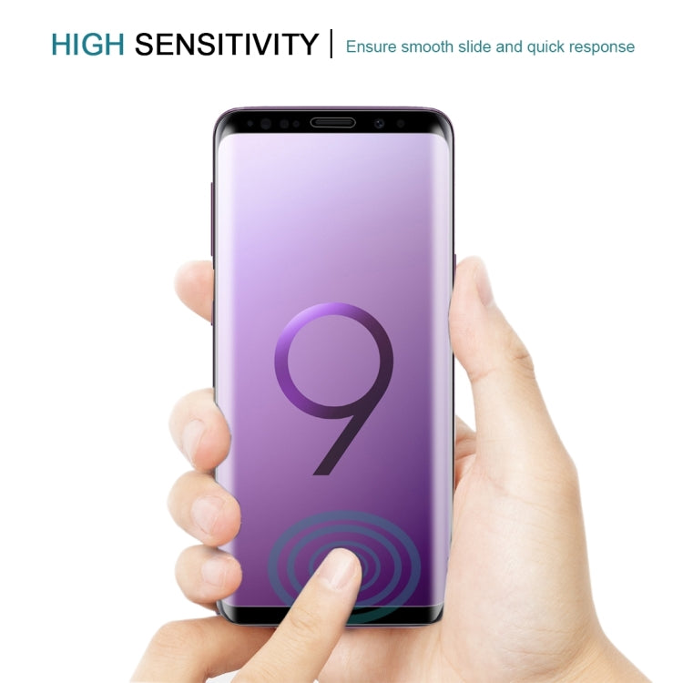 25 ชิ้น 9H 3D ฟิล์มกระจกนิรภัยแบบเต็มหน้าจอสำหรับ Galaxy S9 Plus, For Galaxy S9 Plus(0.26mm)