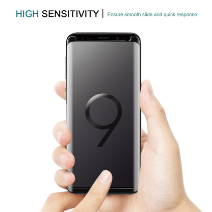 25 ชิ้นสำหรับ Galaxy S9 9H ความแข็งพื้นผิว 3D ขอบโค้งป้องกันรอยขีดข่วนไม่เต็มหน้าจอ HD กระจกนิรภัยป้องกันหน้าจอ, For Galaxy S9, Non-full (25 PCS), For Galaxy S9