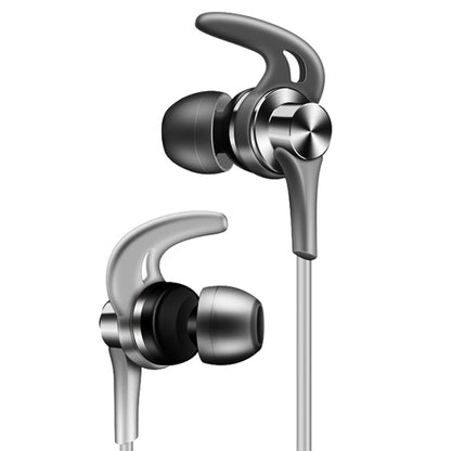 QKZ EQ1 CNC Metal Shark Fin Headphones หูฟังเพลงกีฬา, เวอร์ชันไมโครโฟน