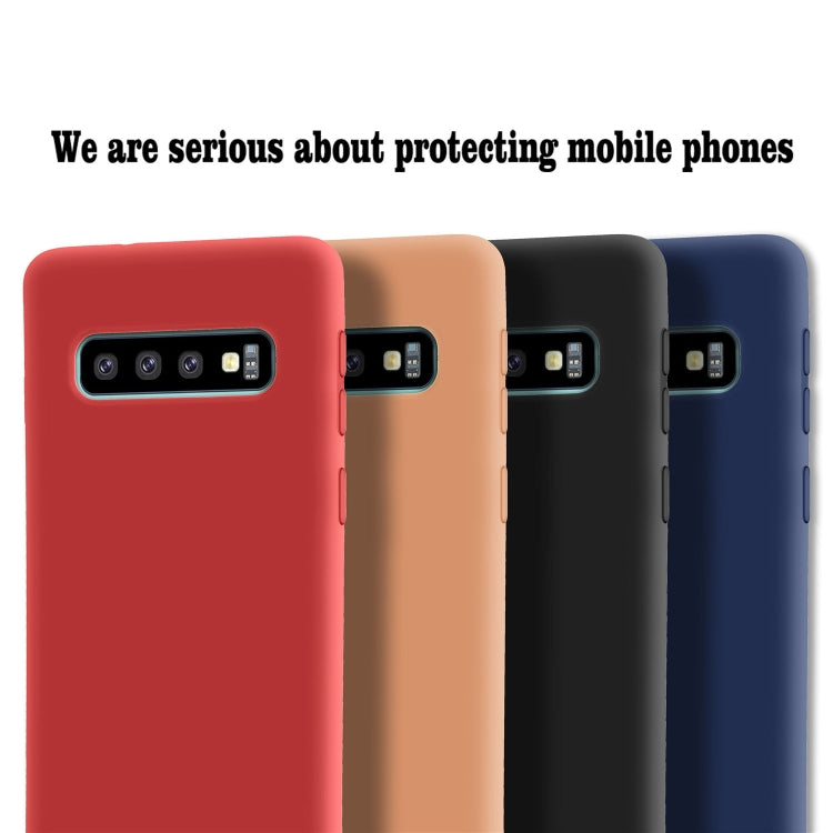 เคสป้องกัน Frosted Soft TPU สำหรับ Galaxy S10+, Galaxy S10+