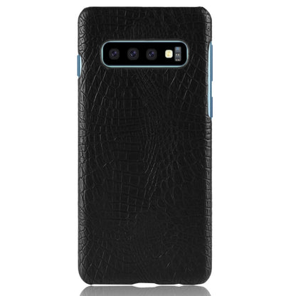 เคส PC + PU เนื้อจระเข้กันกระแทกสำหรับ Galaxy S10, For Galaxy S10