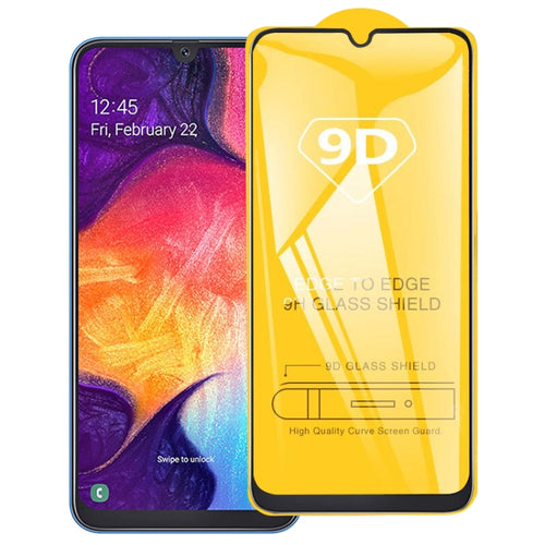 สำหรับ Galaxy A10s 9D Full กาวฟิล์มกระจกนิรภัยแบบเต็มหน้าจอ, For Galaxy A10s
