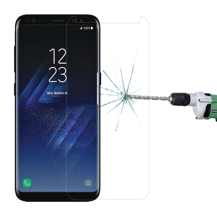 สำหรับ Galaxy S8 + / G955 0.26mm 9H ความแข็งพื้นผิว 3D ป้องกันการระเบิดแบบเต็มหน้าจอโค้งกรณีที่เป็นมิตรฟิล์มกระจกนิรภัย, For Galaxy S8+ / G955, For Galaxy S8+ / G955 Black Frame, For S8+ / G955, Galaxy S8+