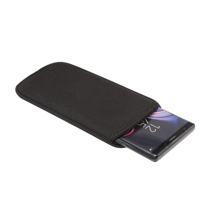 กระเป๋าโทรศัพท์มือถือ Neoprene สากลสำหรับ Galaxy S20 Ultra / Note 10+ / Note10 / A70 / A80 และสมาร์ทโฟน 6.7-6.9 นิ้วอื่น ๆ