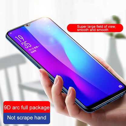 25 ชิ้นสำหรับ Galaxy A20s 9D เต็มกาวเต็มหน้าจอฟิล์มกระจกนิรภัย, For Galaxy A20s
