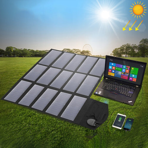 ALLPOWERS เครื่องชาร์จพลังงานแสงอาทิตย์แบบพกพา 100W 18V เครื่องชาร์จแบตเตอรี่พลังงานแสงอาทิตย์แบบพับได้