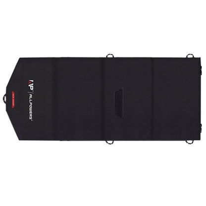 ALLPOWERS 18V 21W แผงชาร์จพลังงานแสงอาทิตย์กันน้ำพลังงานแสงอาทิตย์พับได้