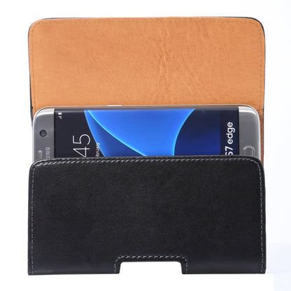 สำหรับ Galaxy S7 Edge / G935 และ S6 Edge / G925 Lambskin Texture ซองหนังพลิกแนวตั้งของกระเป๋าคาดเอวพร้อมเฝือกด้านหลังแบบหมุนได้