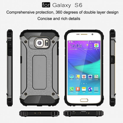 สำหรับ Galaxy S6 / G920 Tough Armor TPU + PC เคสรวม, For Galaxy S6