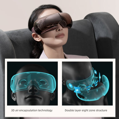 สมาร์ทประคบร้อนความดันอากาศการสั่นสะเทือนเครื่องนวดตาภาพนวด Eye Care อุปกรณ์