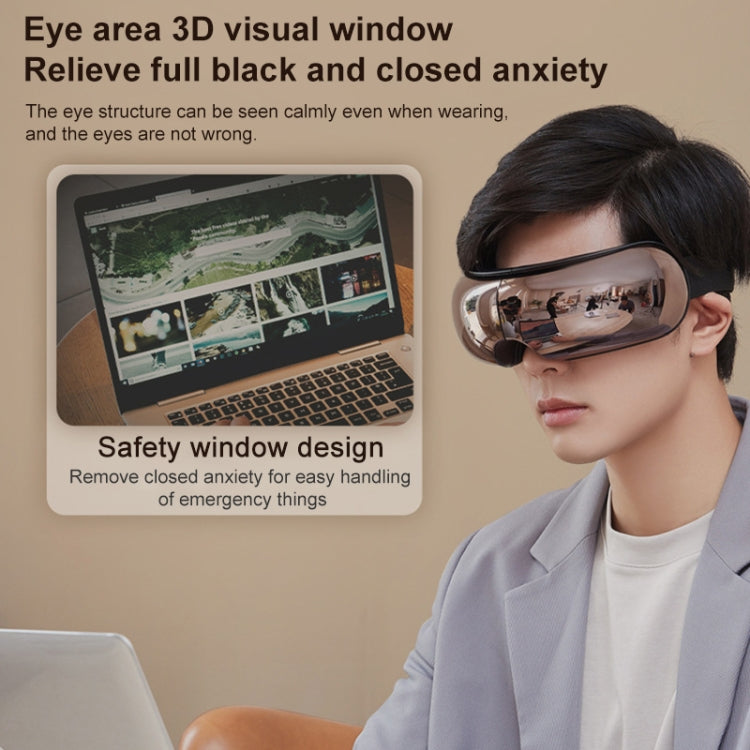 สมาร์ทประคบร้อนความดันอากาศการสั่นสะเทือนเครื่องนวดตาภาพนวด Eye Care อุปกรณ์