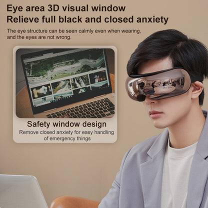 สมาร์ทประคบร้อนความดันอากาศการสั่นสะเทือนเครื่องนวดตาภาพนวด Eye Care อุปกรณ์