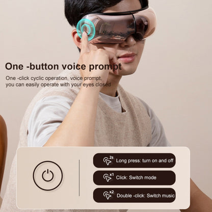 สมาร์ทประคบร้อนความดันอากาศการสั่นสะเทือนเครื่องนวดตาภาพนวด Eye Care อุปกรณ์