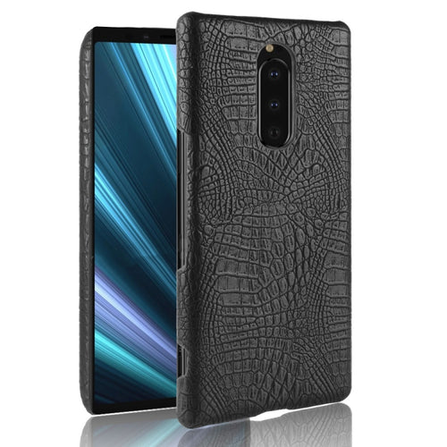 เคส PC + PU เนื้อจระเข้กันกระแทกสำหรับ Sony Xperia 1, Sony Xperia 1, For Sony Xperia 1