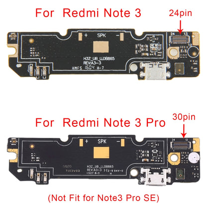 แผงปุ่มกดและสายชาร์จพอร์ต Flex สำหรับ Xiaomi Redmi Note 3 (รุ่นเครือข่ายคู่), For Xiaomi Redmi Note 3(Dual Network Version)