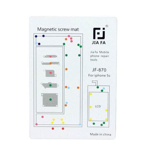 JIAFA Magnetic Screws Mat สำหรับ iPhone 5S, For 5S