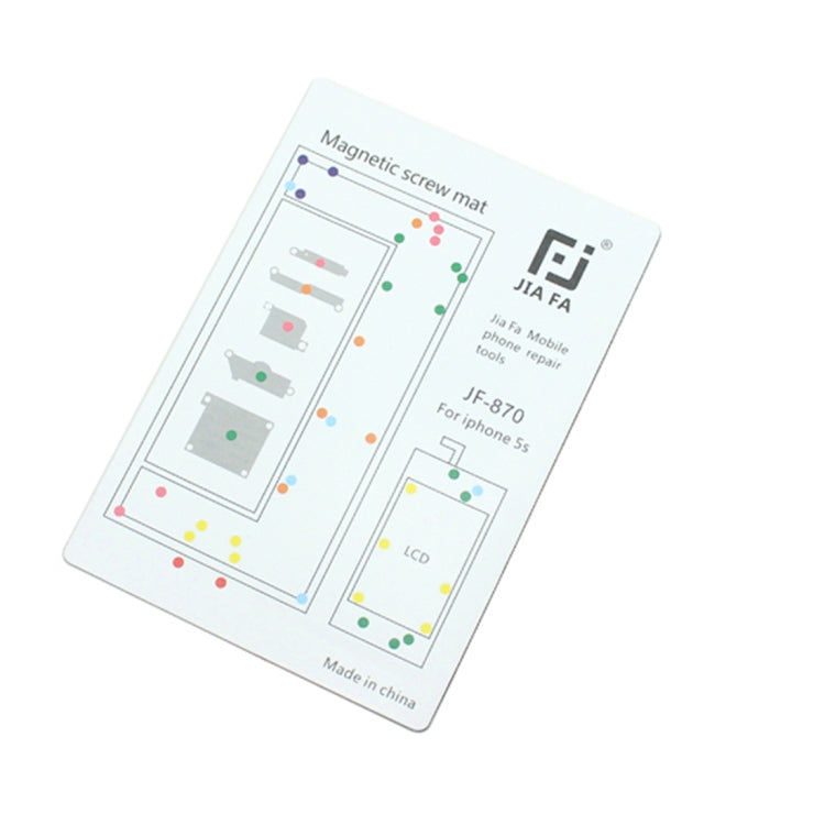 JIAFA Magnetic Screws Mat สำหรับ iPhone 5S, For 5S