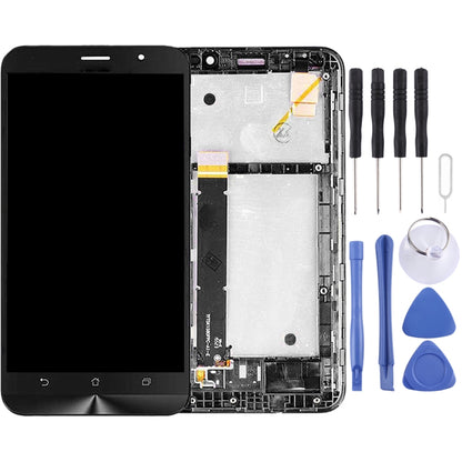 หน้าจอแอลซีดีและชุดประกอบDigitizerพร้อมกรอบสำหรับAsus Zenfone ZB551KL Go TV TD-LTE X013D X013DB, Zenfone Go / ZB551KL