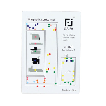 JIAFA Magnetic Screws Mat สำหรับ iPhone 7, For 7