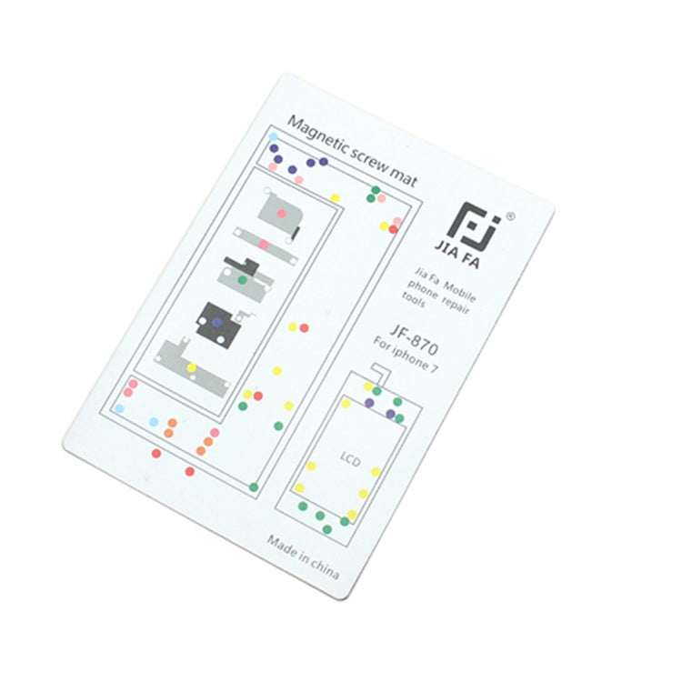 JIAFA Magnetic Screws Mat สำหรับ iPhone 7, For 7