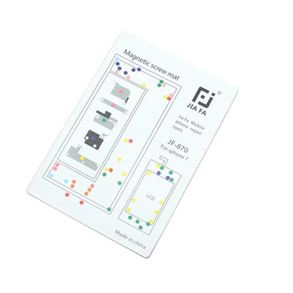 JIAFA Magnetic Screws Mat สำหรับ iPhone 7, For 7