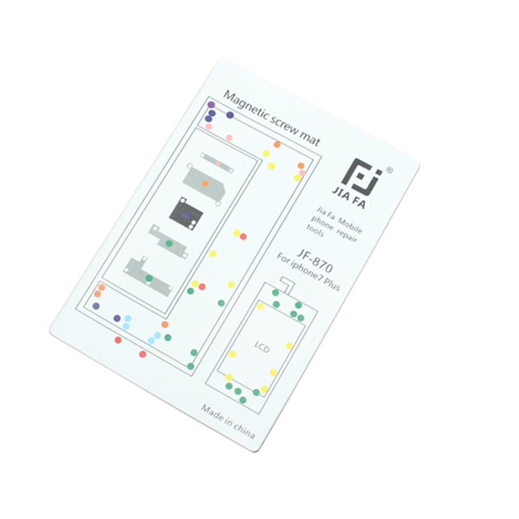 JIAFA Magnetic Screws Mat สำหรับ iPhone 7 Plus, For 7P