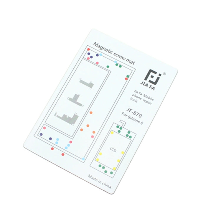 JIAFA Magnetic Screws Mat สำหรับ iPhone 8, For 8