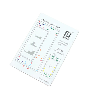 JIAFA Magnetic Screws Mat สำหรับ iPhone 8, For 8